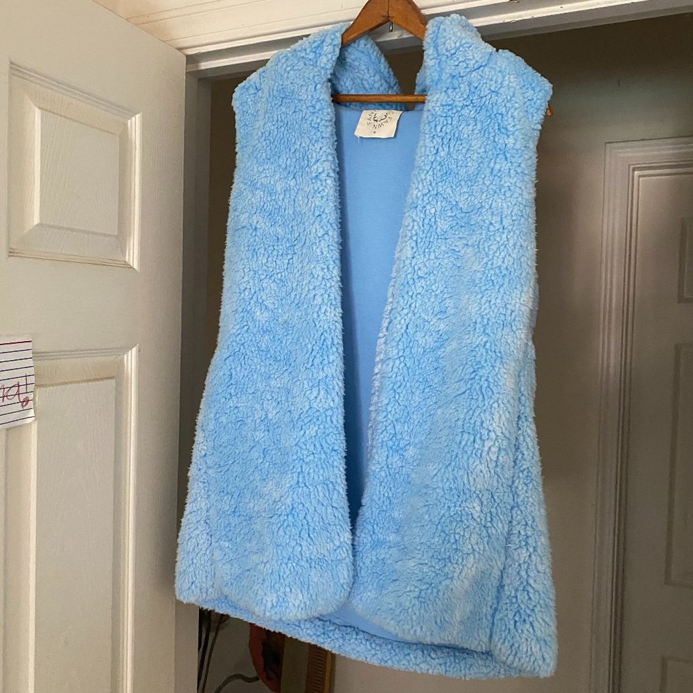 Fantastic Fawn Hooded Sherpa Vest